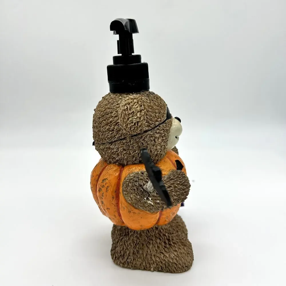 Halloween Soap Dispenser Pump Pumpkin Teddy Bear Jack O Lantern Bat Decoration